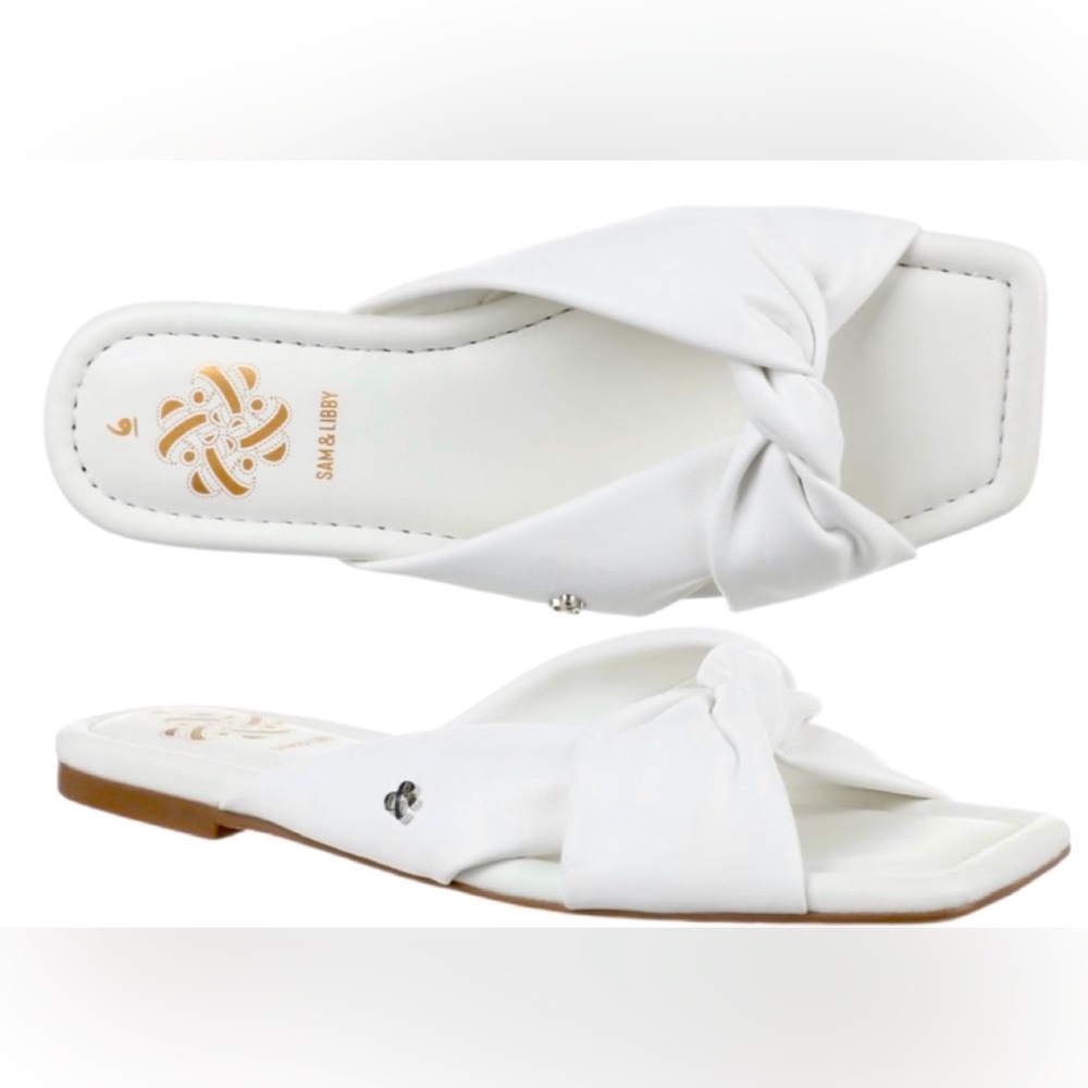 New Sam & Libby Women's Taullulah Slide Sandal size 8.5 cottagecore wedding